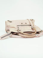 BALENCIAGA LIZARD EMBOSSED CITY BAG