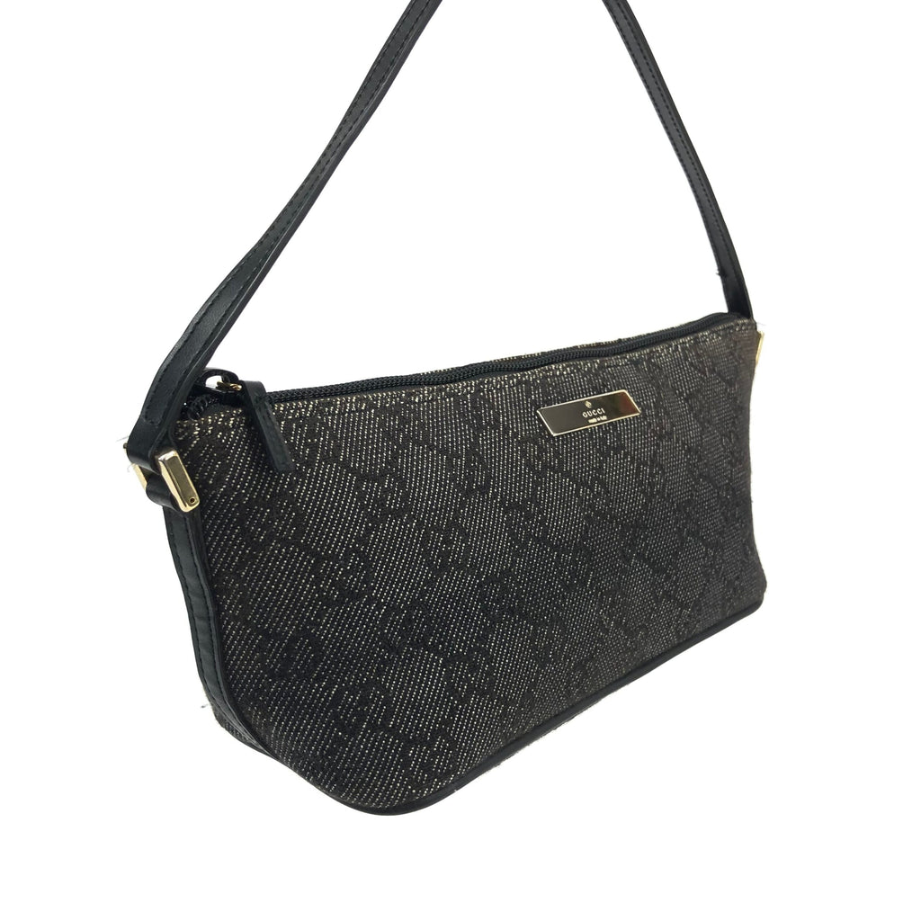 GUCCI MONOGRAM SHOULDER BAG