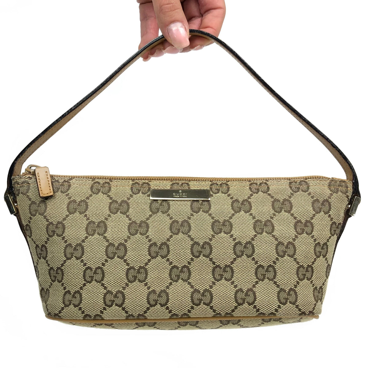 GUCCI MONOGRAM SHOULDER BAG