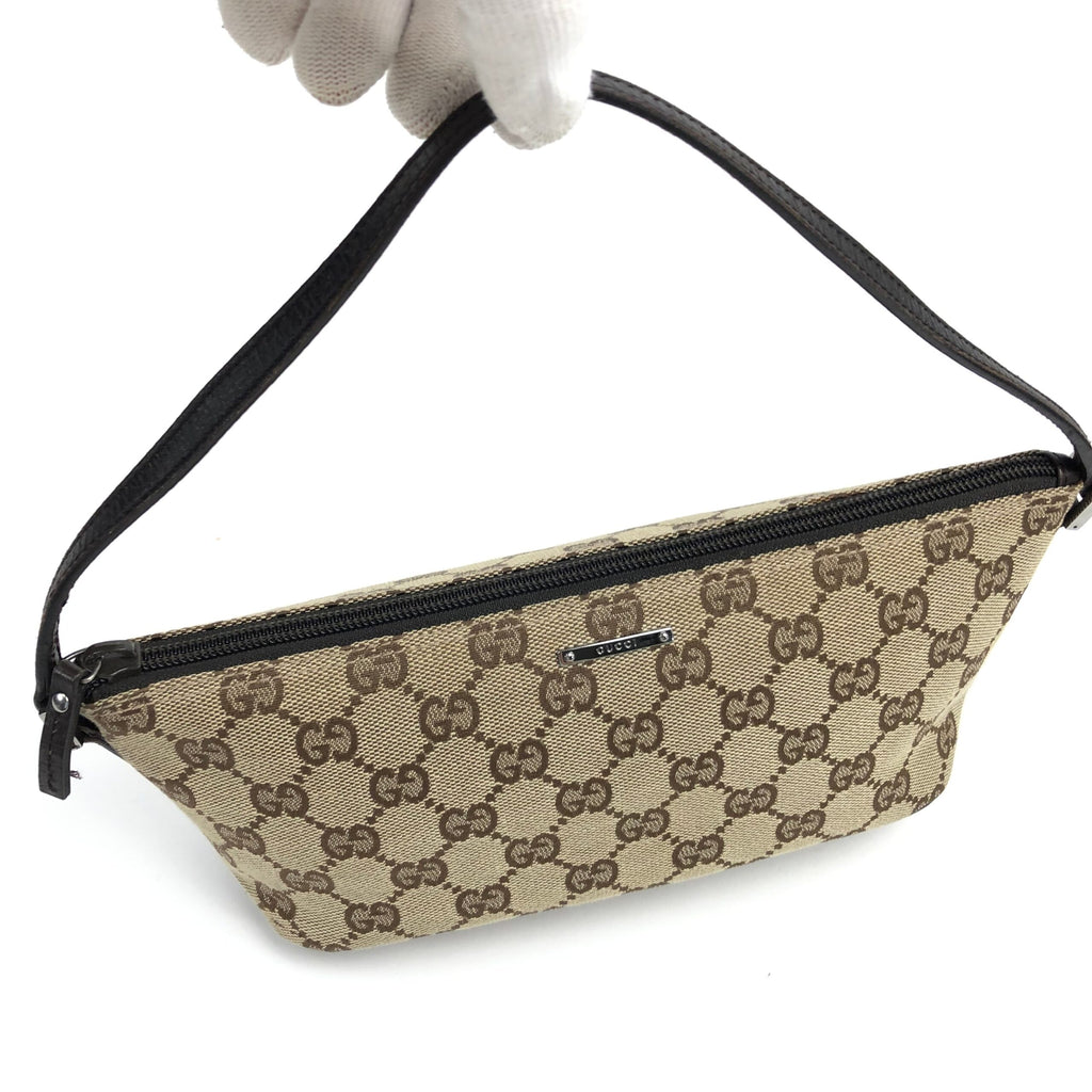 GUCCI MONOGRAM SHOULDER BAG