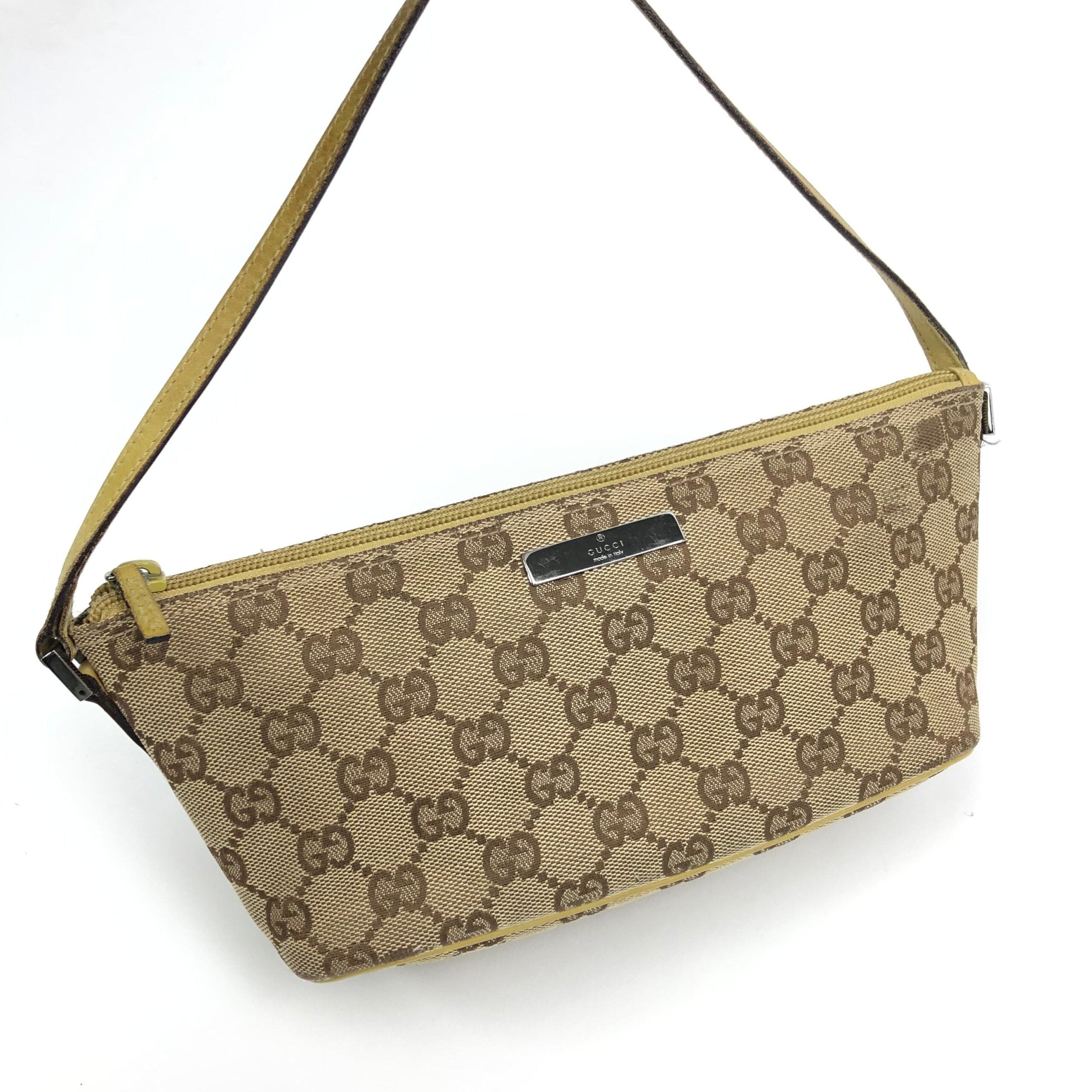 GUCCI MONOGRAM SHOULDER BAG