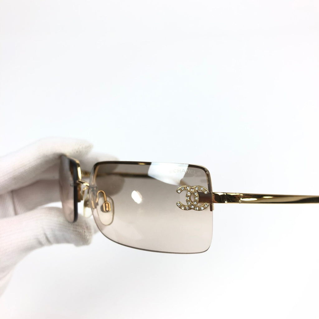 CHANEL RIMLESS SUNGLASSES