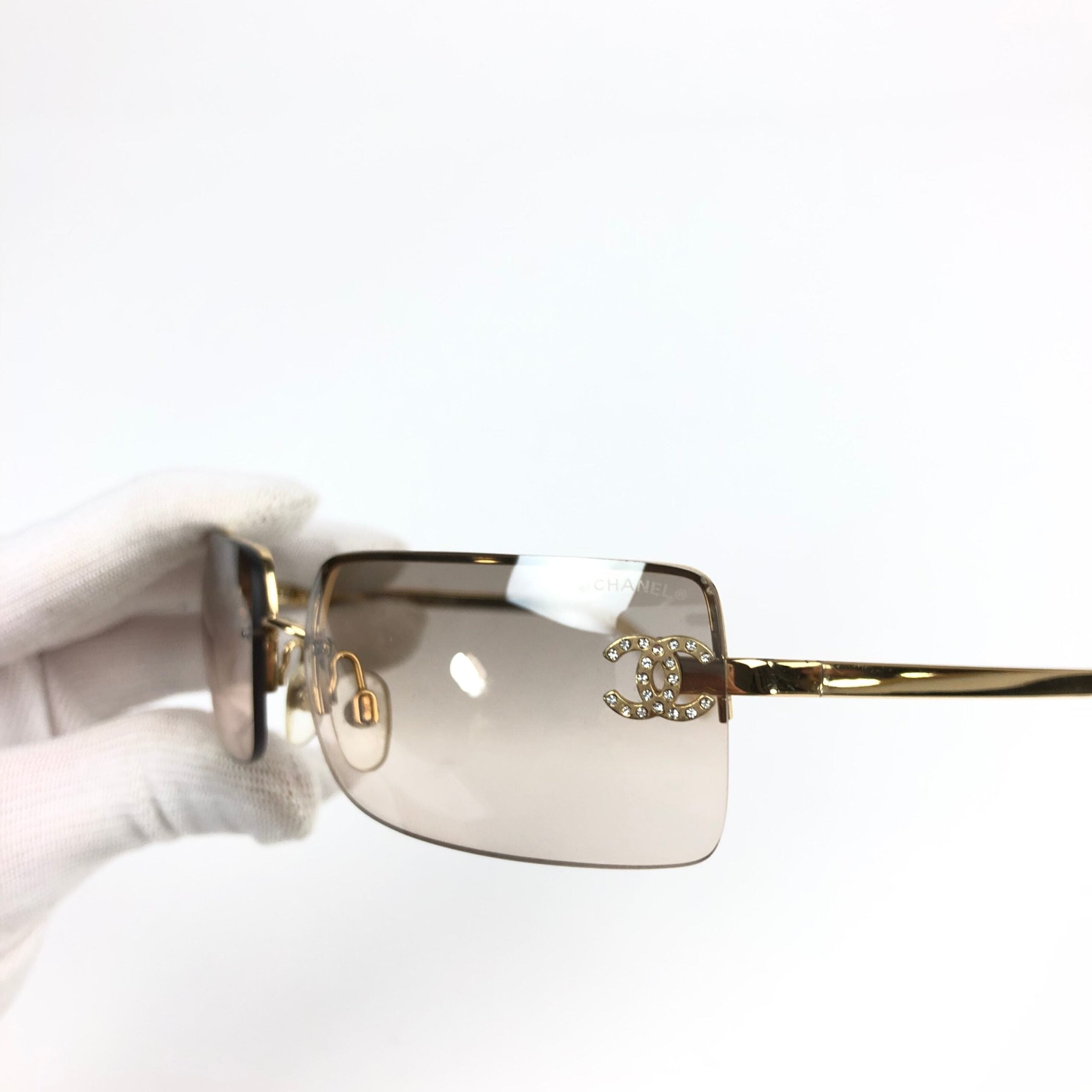 CHANEL RIMLESS SUNGLASSES
