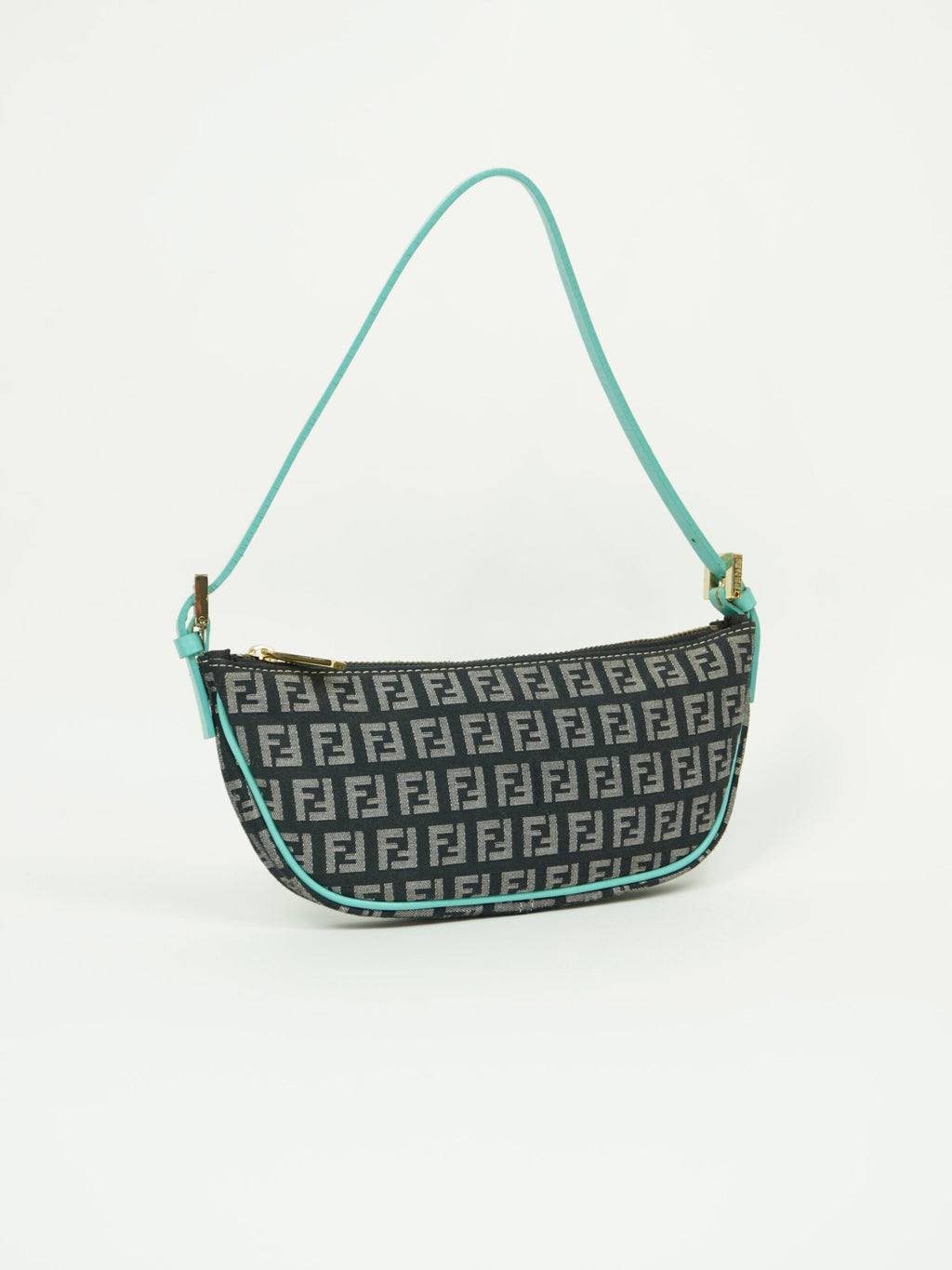 FENDI ZUCCA CRESCENT BAG