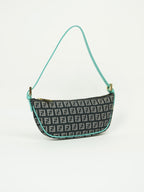 FENDI ZUCCA CRESCENT BAG