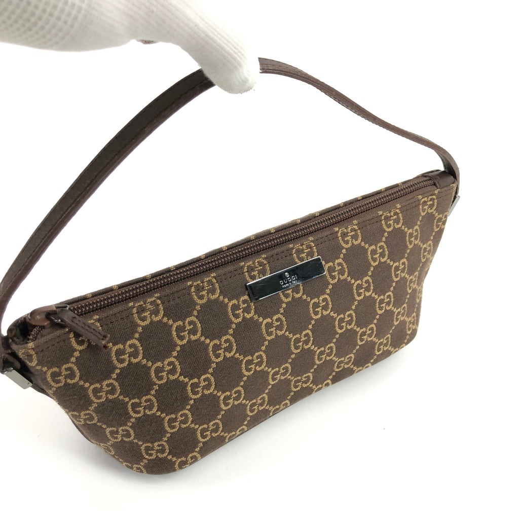 GUCCI MONOGRAM SHOULDER BAG