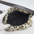 FENDI CALF HAIR MAMA BAGUETTE BAG