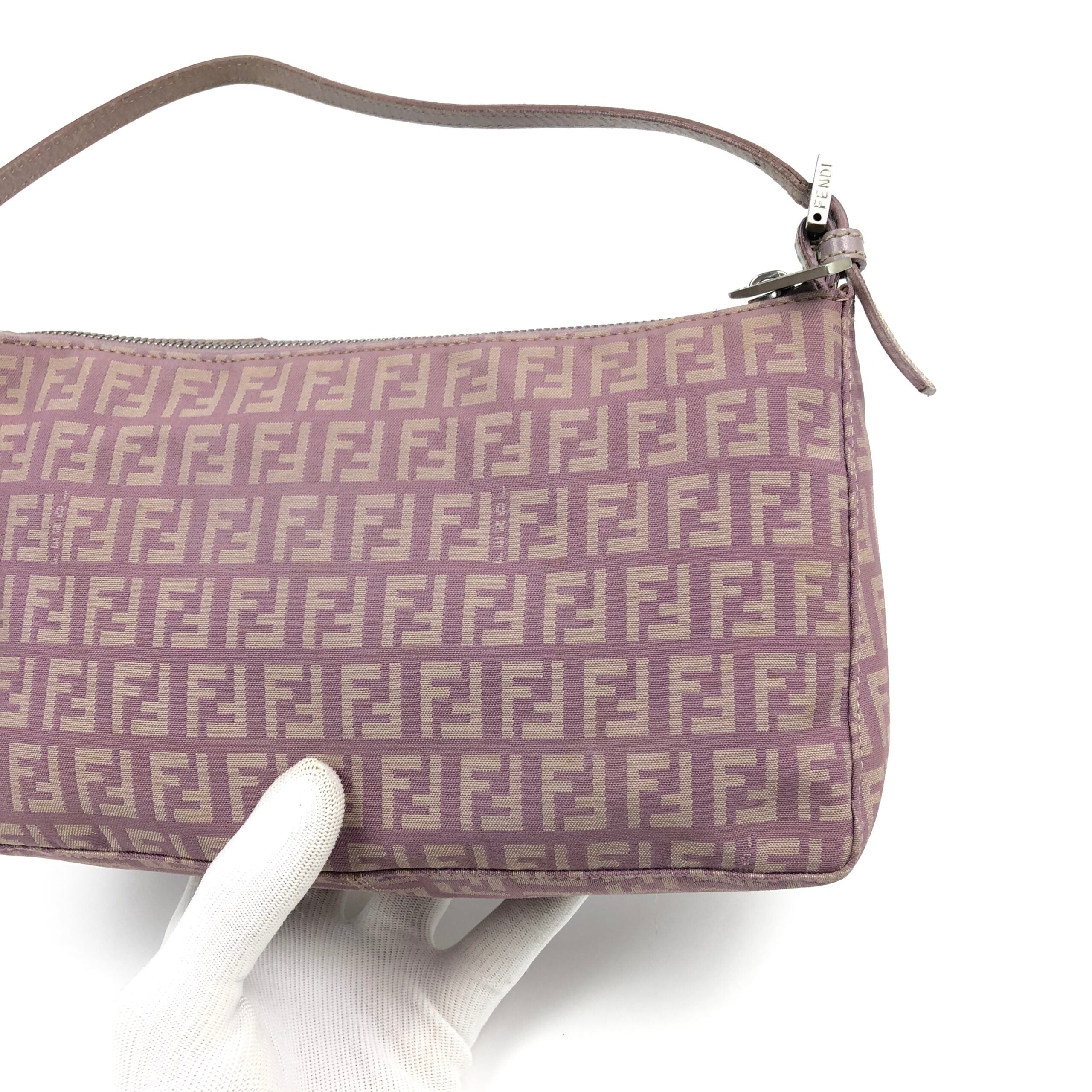 FENDI ZUCCA SHOULDER BAG