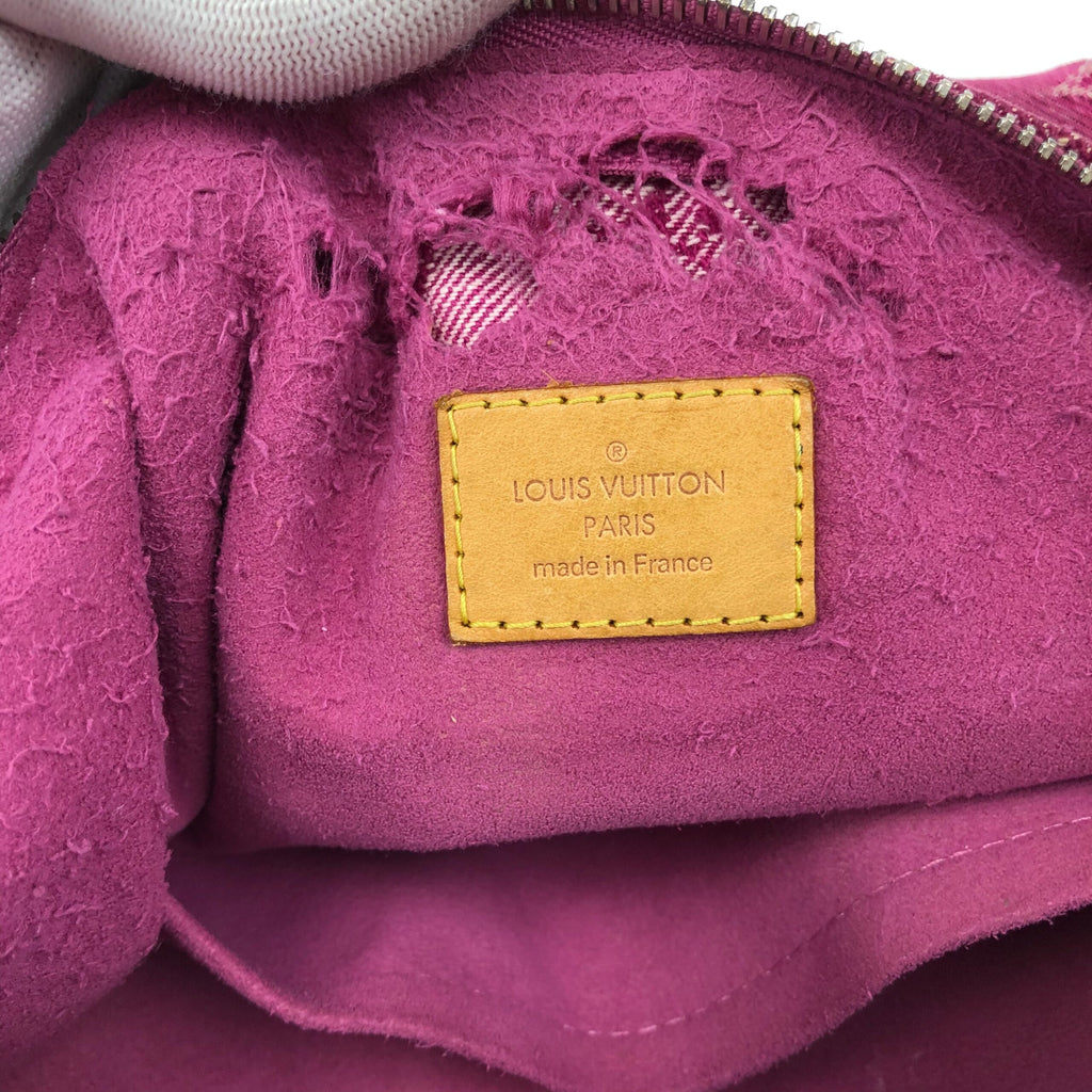 LOUIS VUITTON BAGGY PM DENIM SHOULDER BAG