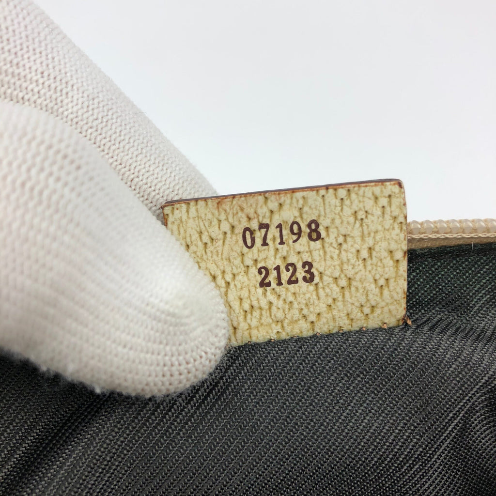 GUCCI MONOGRAM SHOULDER BAG