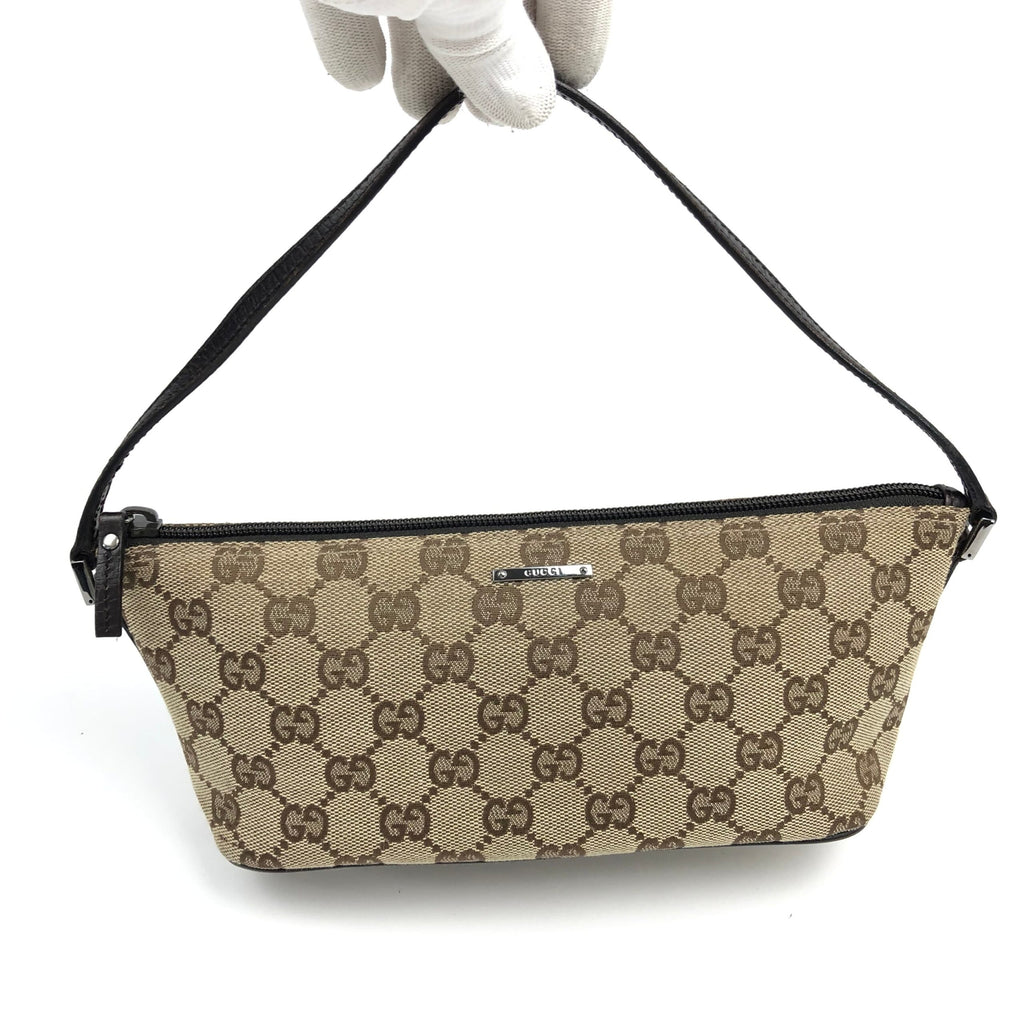 GUCCI MONOGRAM SHOULDER BAG