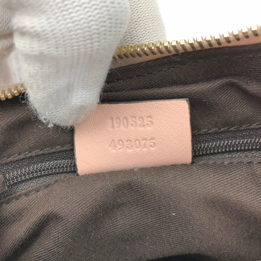 GUCCI ABBEY MONOGRAM SHOULDER BAG