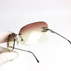 CHANEL RIMLESS SUNGLASSES