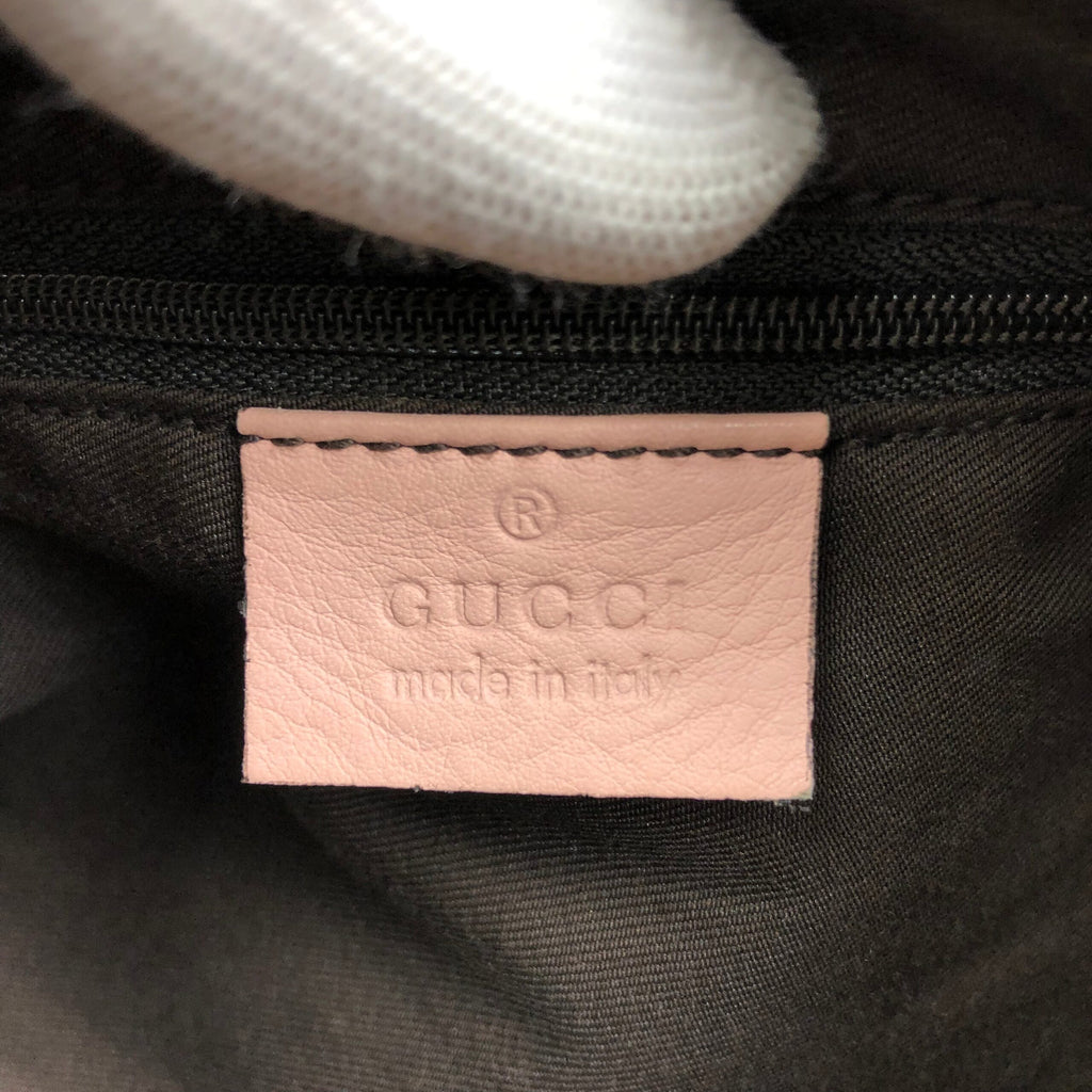 GUCCI ABBEY MONOGRAM SHOULDER BAG