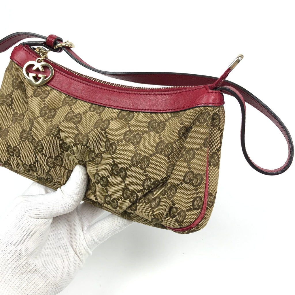 GUCCI MONOGRAM SHOULDER BAG