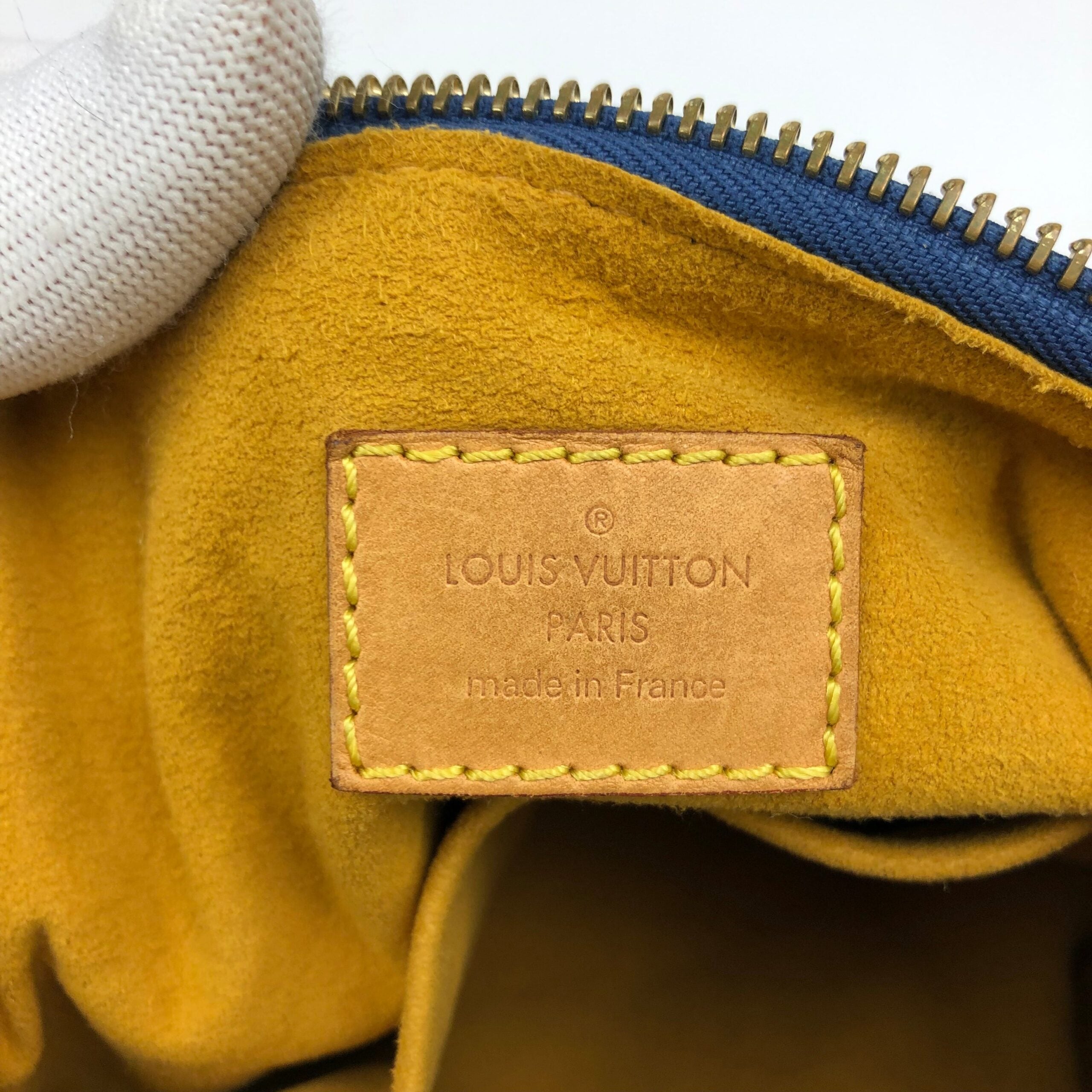 LOUIS VUITTON BAGGY PM DENIM SHOULDER BAG