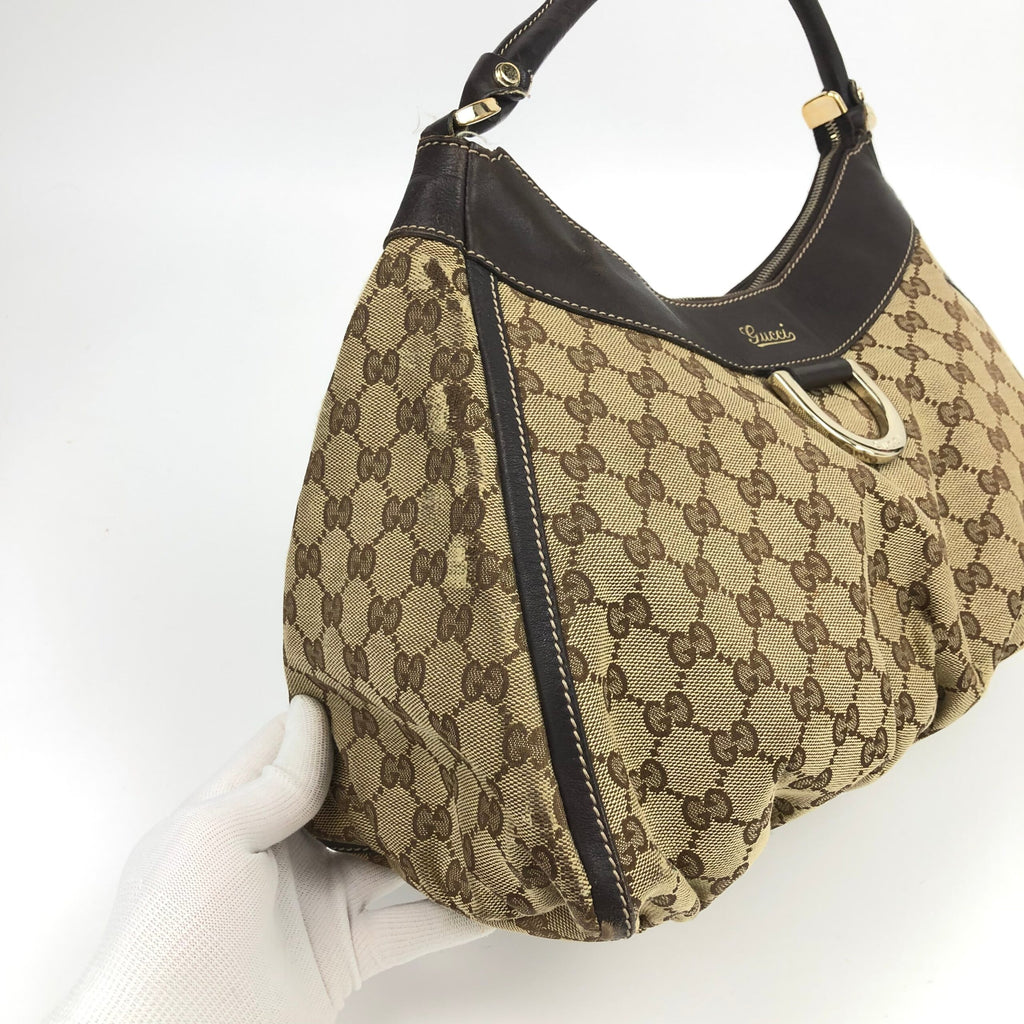 GUCCI MONOGRAM ABBEY BAG
