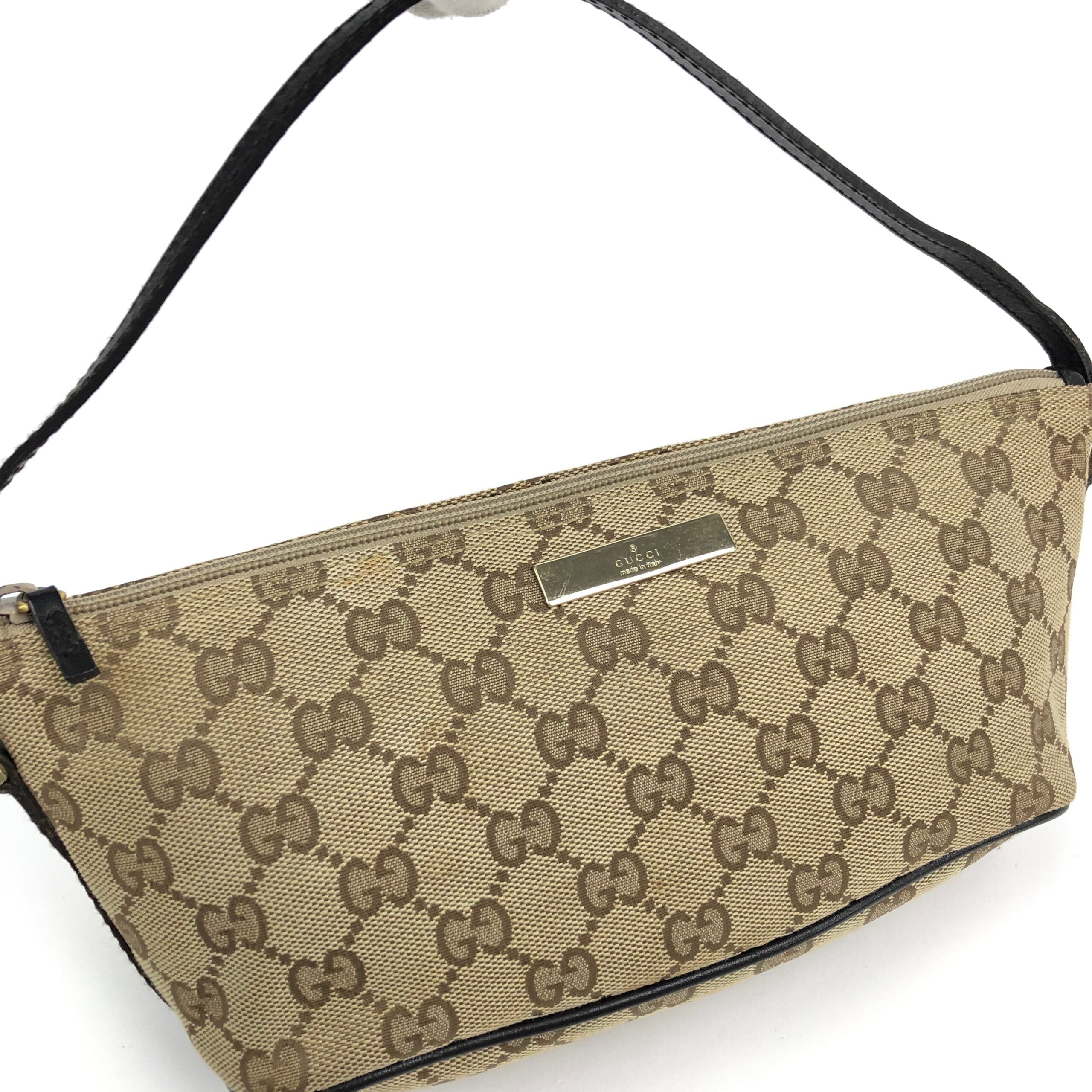 GUCCI MONOGRAM SHOULDER BAG