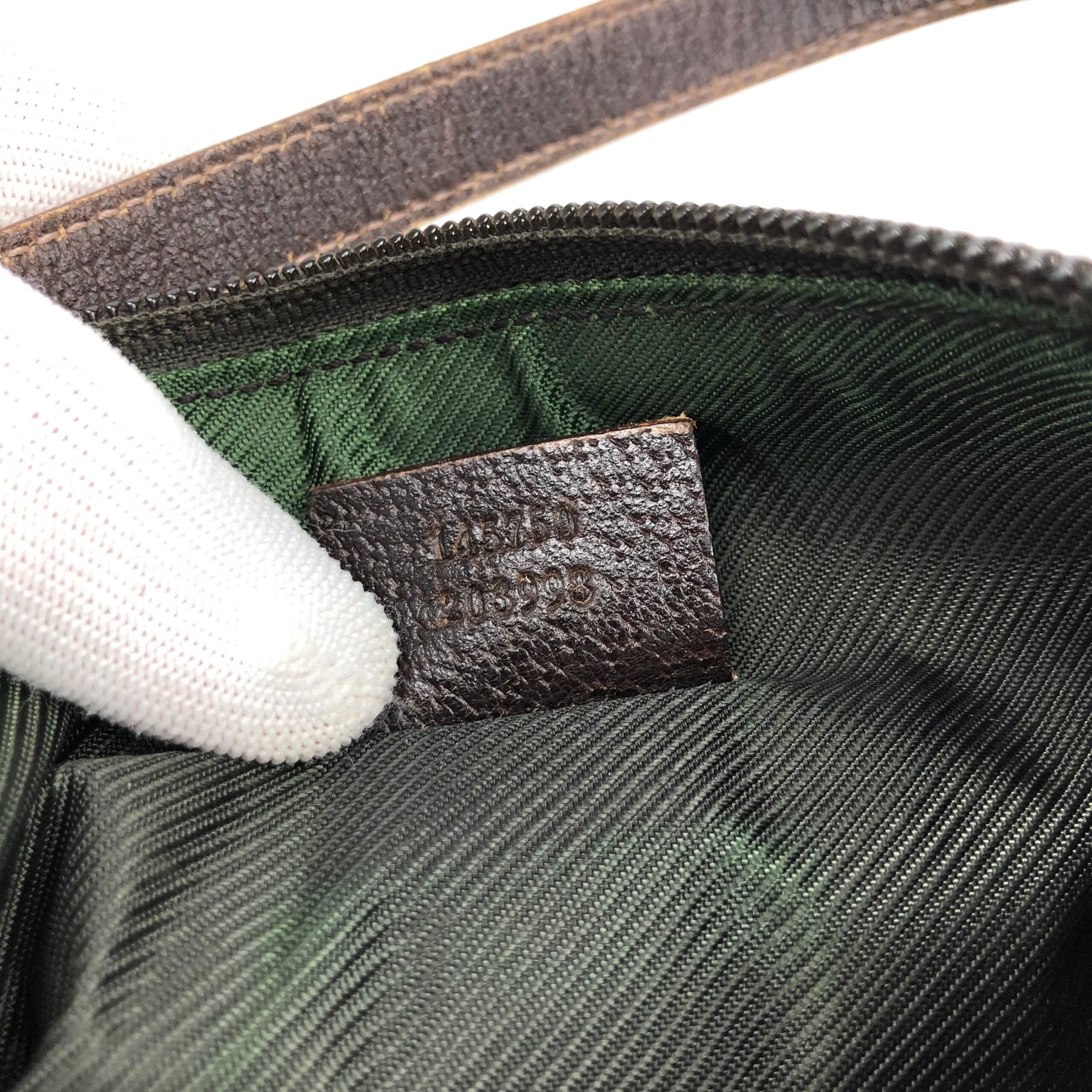 GUCCI MONOGRAM SHOULDER BAG