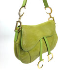 CHRISTIAN DIOR EXOTIC LIZARD DOUBLE SADDLE BAG