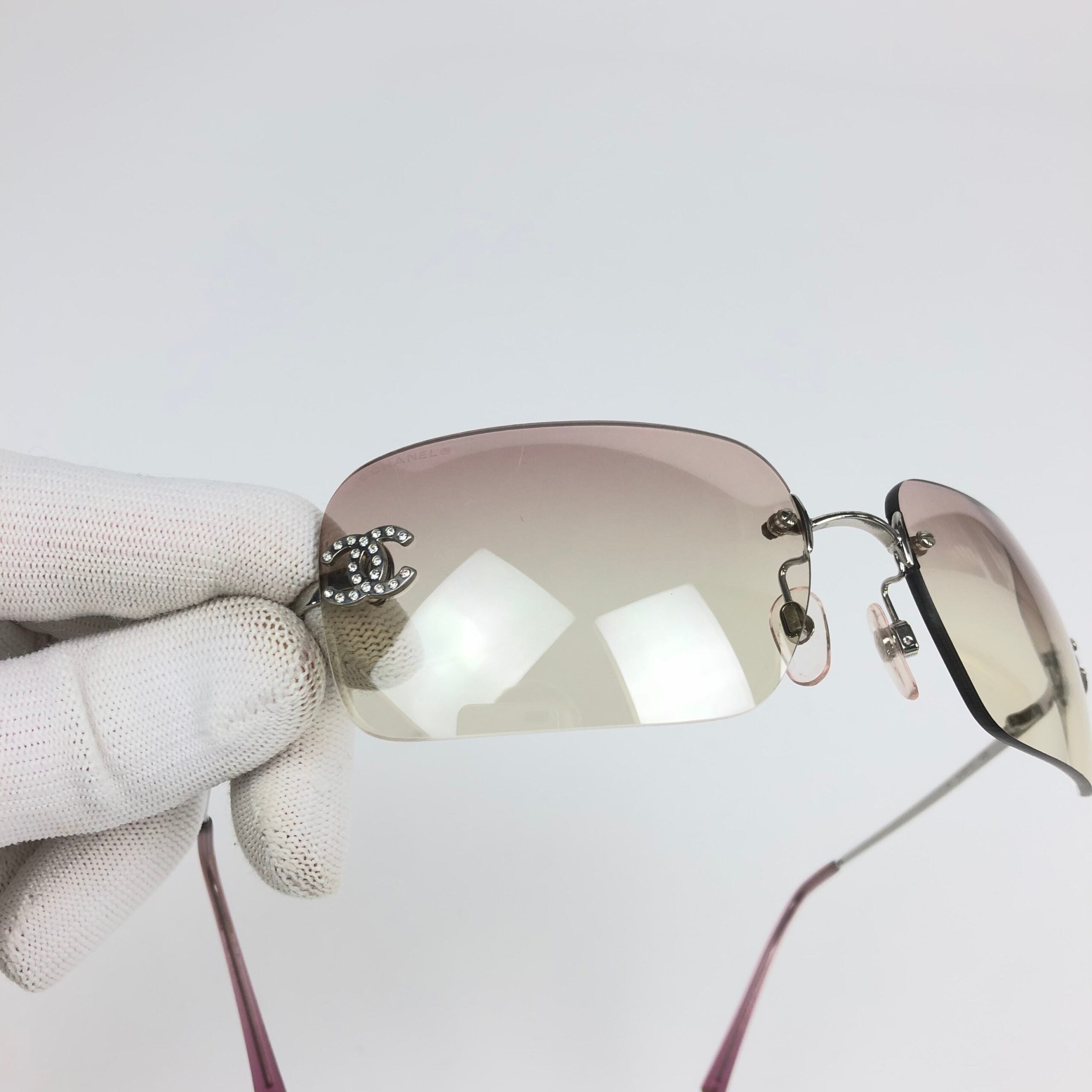 CHANEL RIMLESS SUNGLASSES