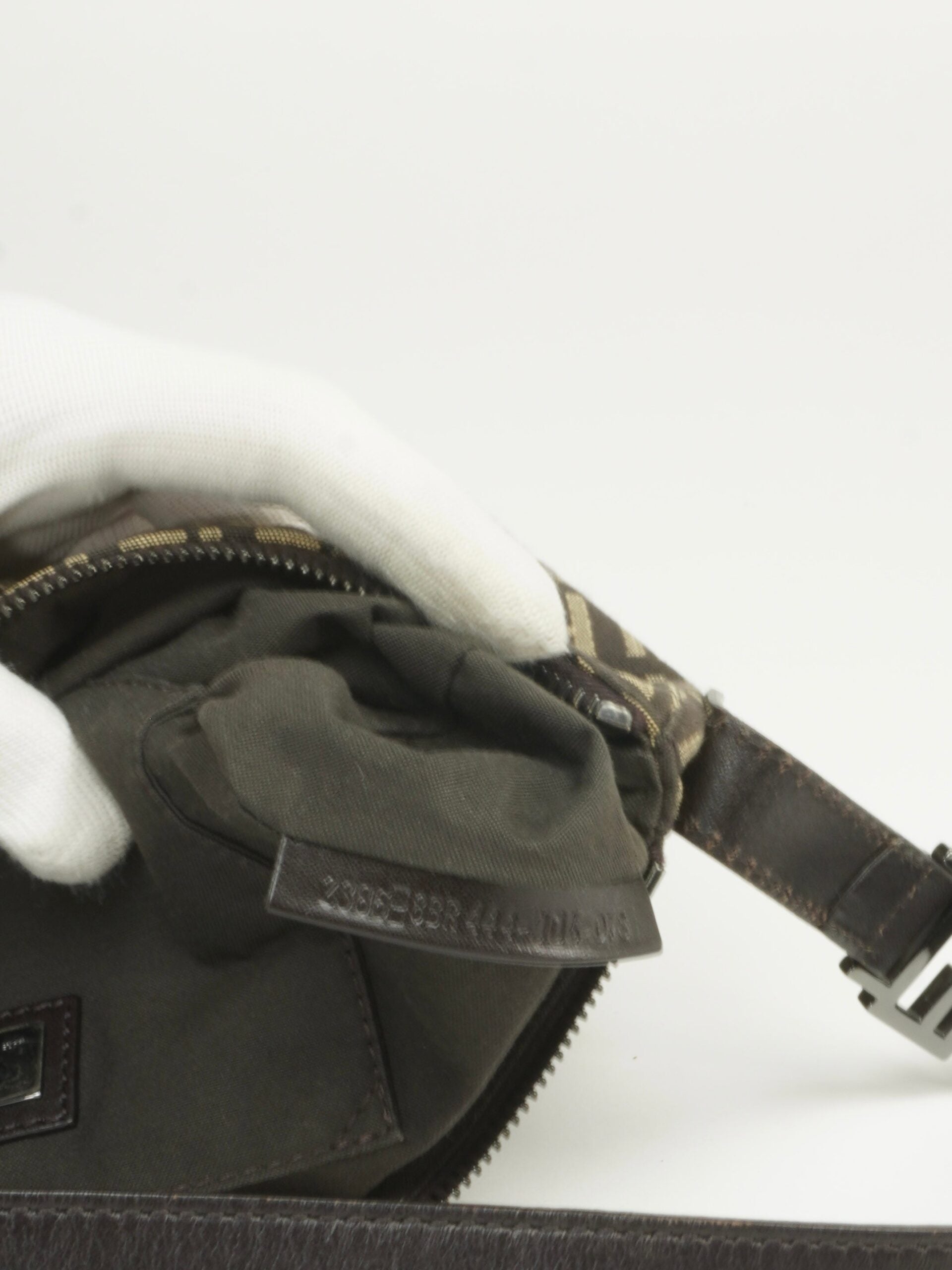 FENDI ZUCCA SHOULDER BAG