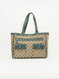 GUCCI MONOGRAM SHOULDER BAG