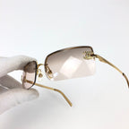 CHANEL RIMLESS SUNGLASSES