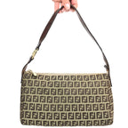 FENDI ZUCCA SHOULDER BAG