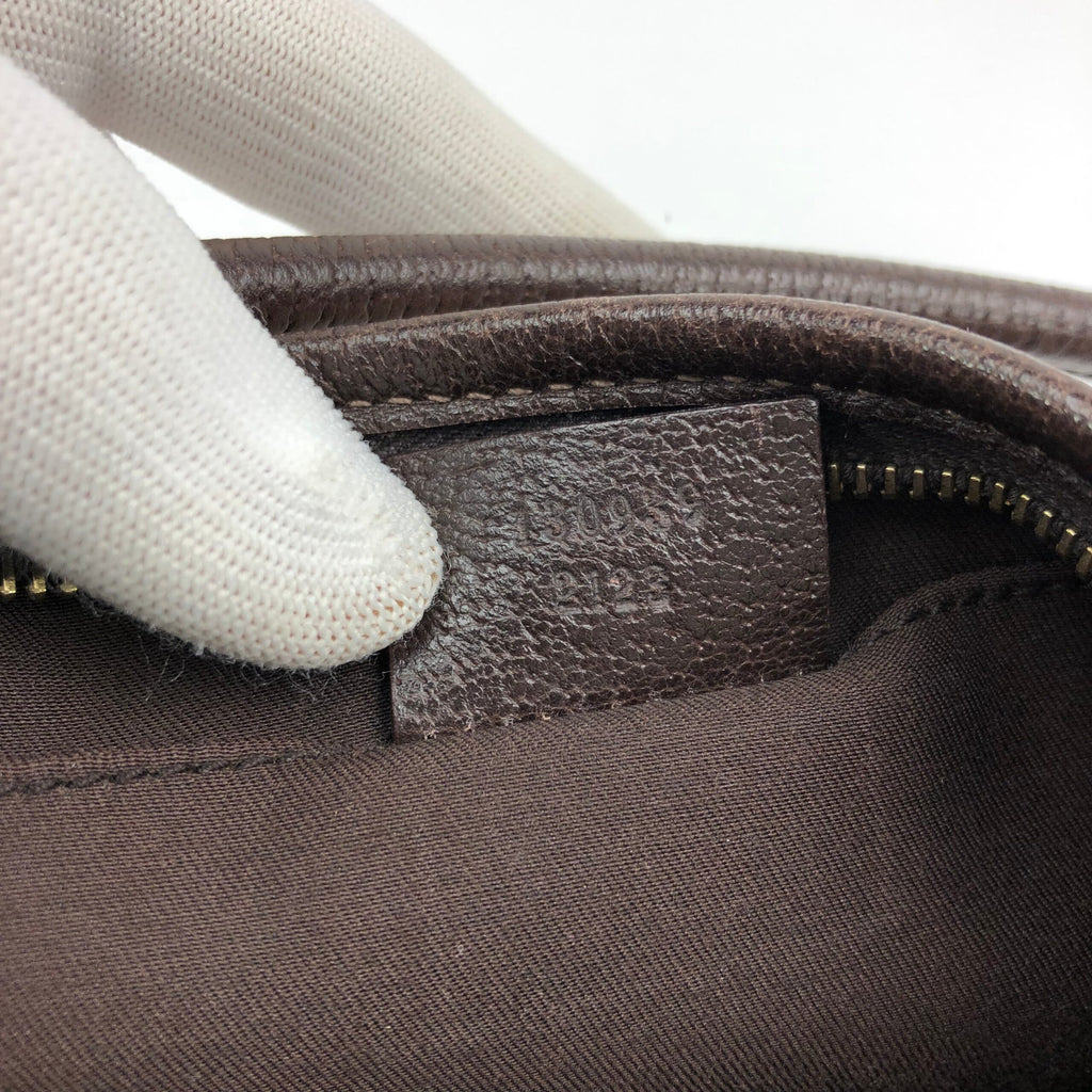 GUCCI MONOGRAM SHOULDER BAG