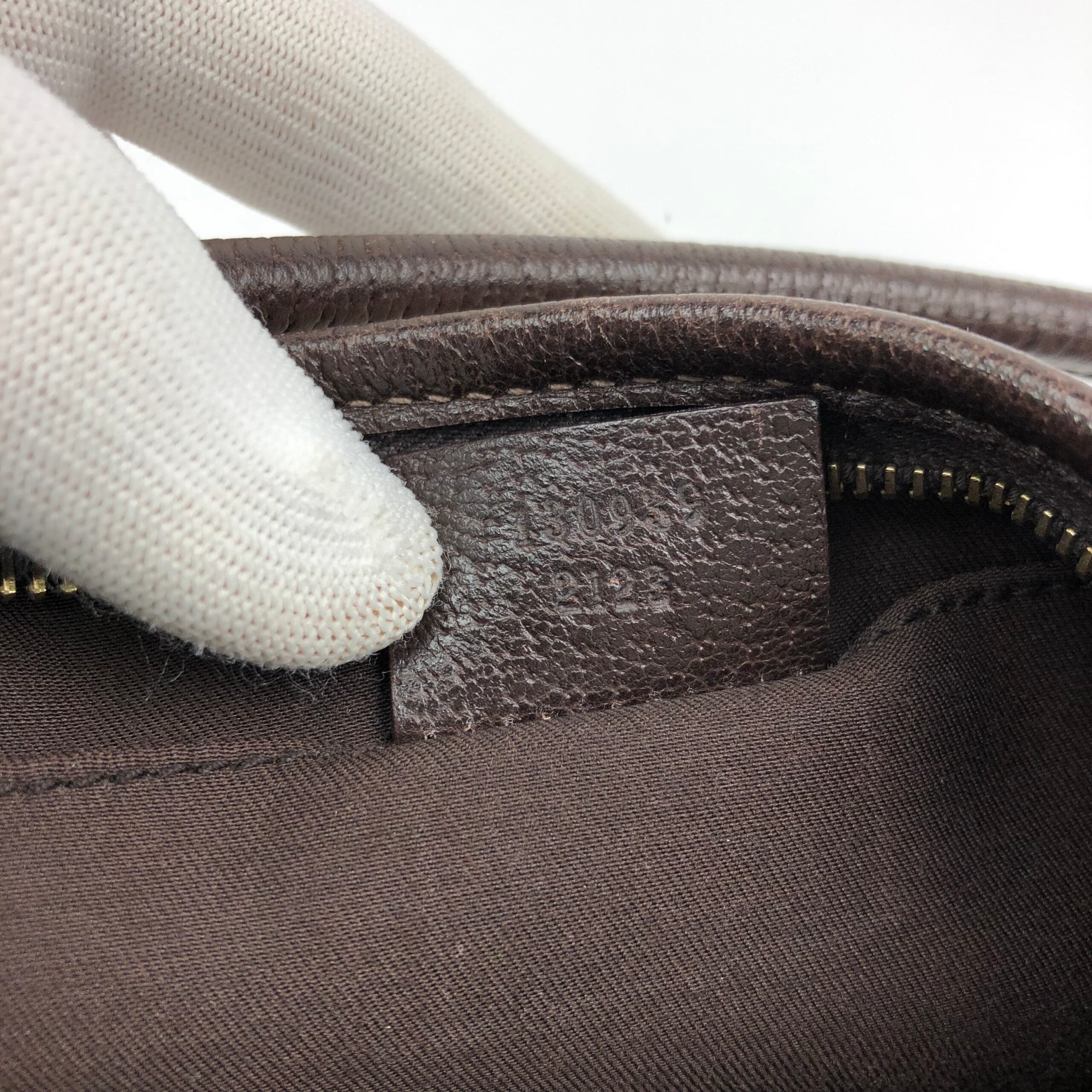 GUCCI MONOGRAM SHOULDER BAG