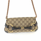 GUCCI TOM FORD HORSEBIT CHAIN SHOULDER BAG