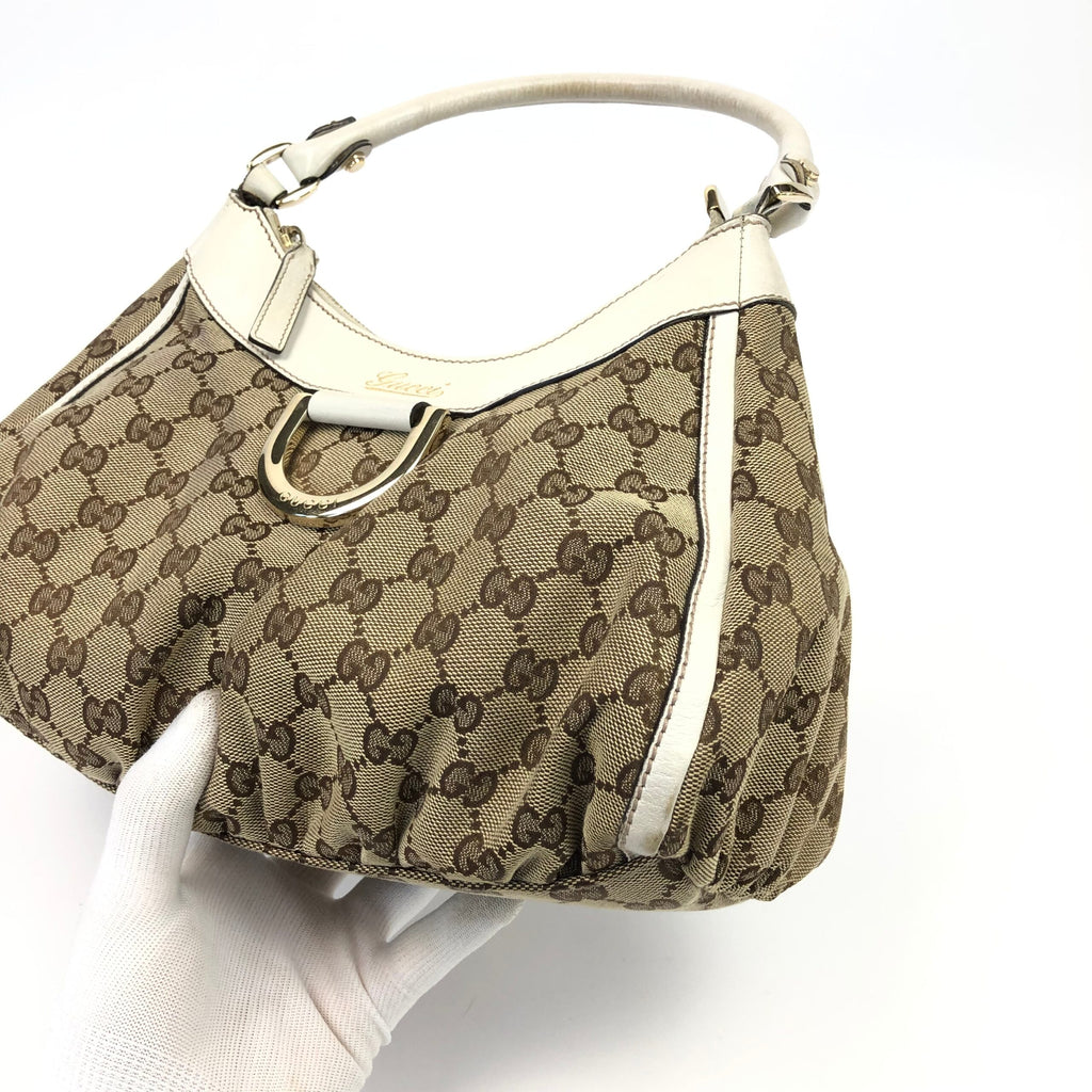 GUCCI MONOGRAM ABBEY SHOULDER BAG