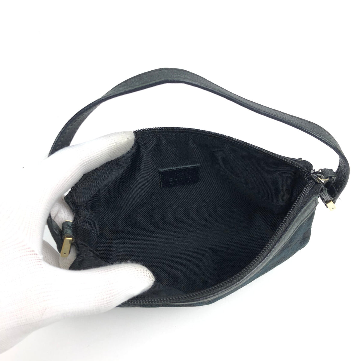 GUCCI MONOGRAM SHOULDER BAG
