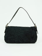 FENDI PERSIAN LAMB FUR BAGUETTE