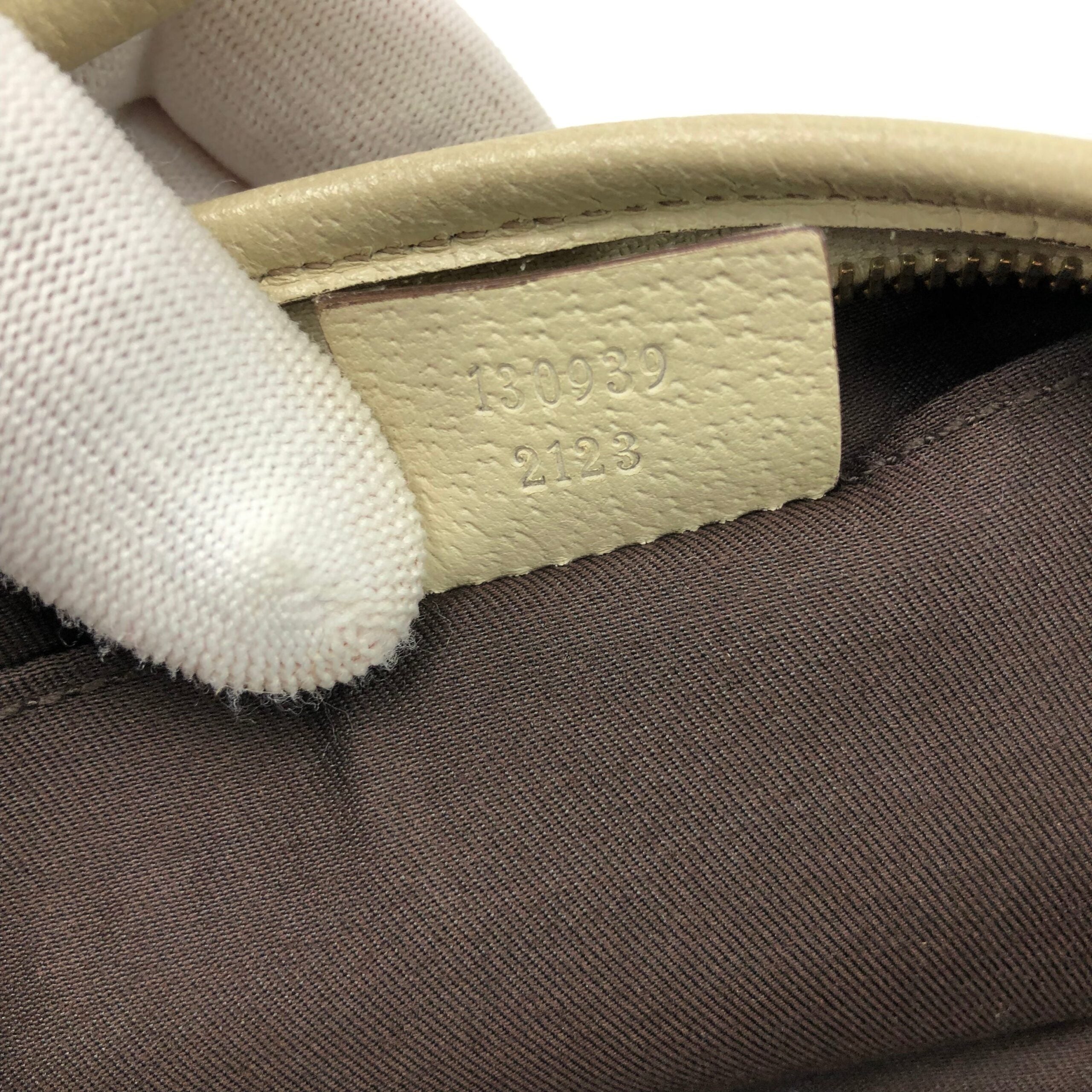 GUCCI MONOGRAM SHOULDER BAG