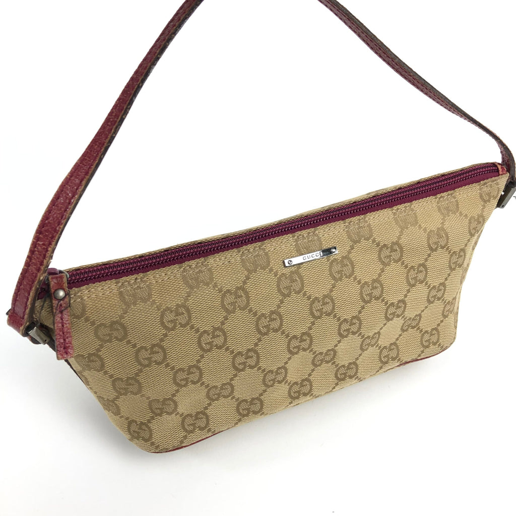 GUCCI MONOGRAM SHOULDER BAG