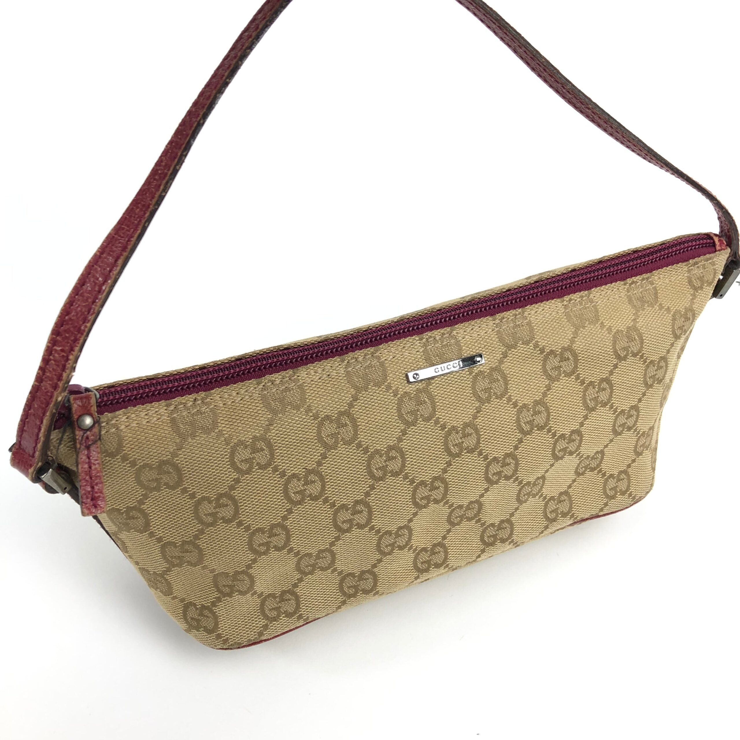 GUCCI MONOGRAM SHOULDER BAG