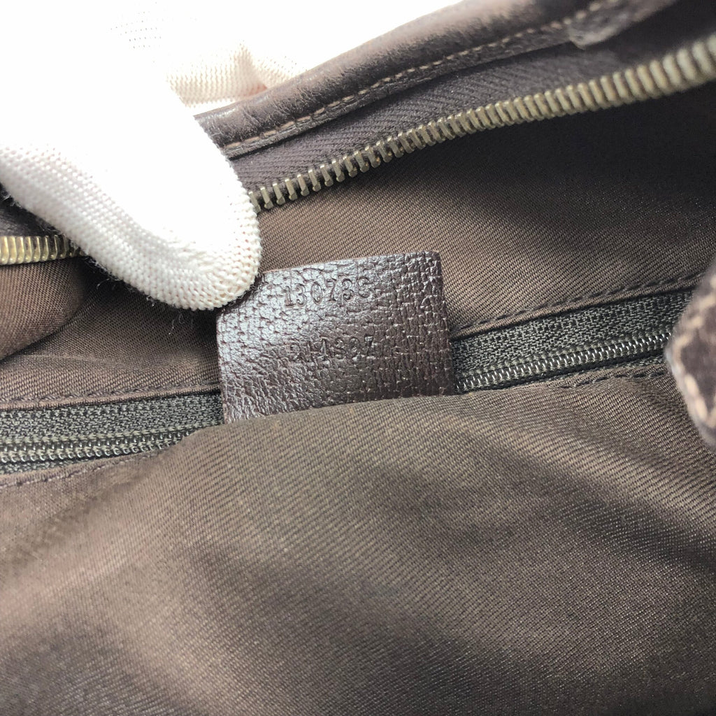 GUCCI MONOGRAM SHOULDER BAG