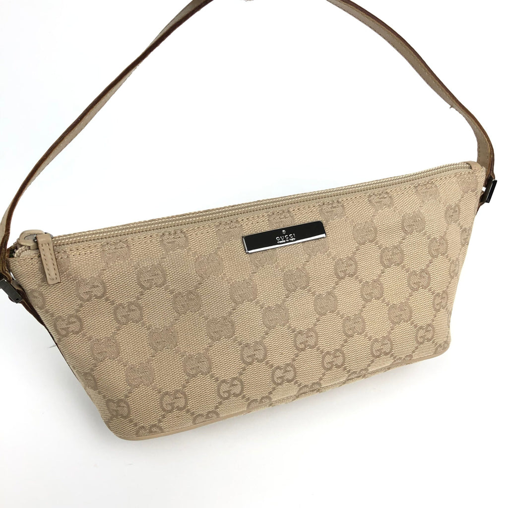 GUCCI MONOGRAM SHOULDER BAG