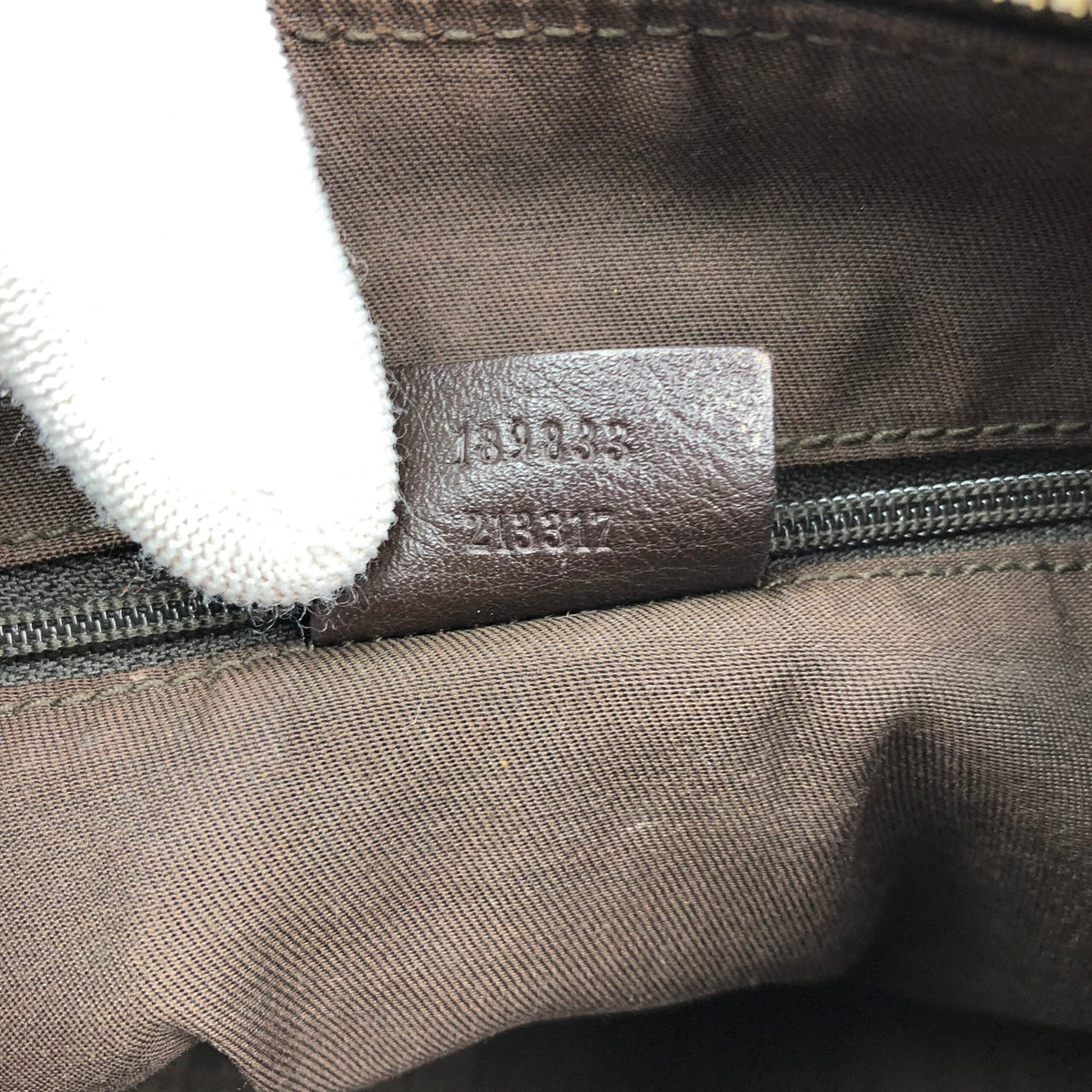GUCCI MONOGRAM ABBEY SHOULDER BAG