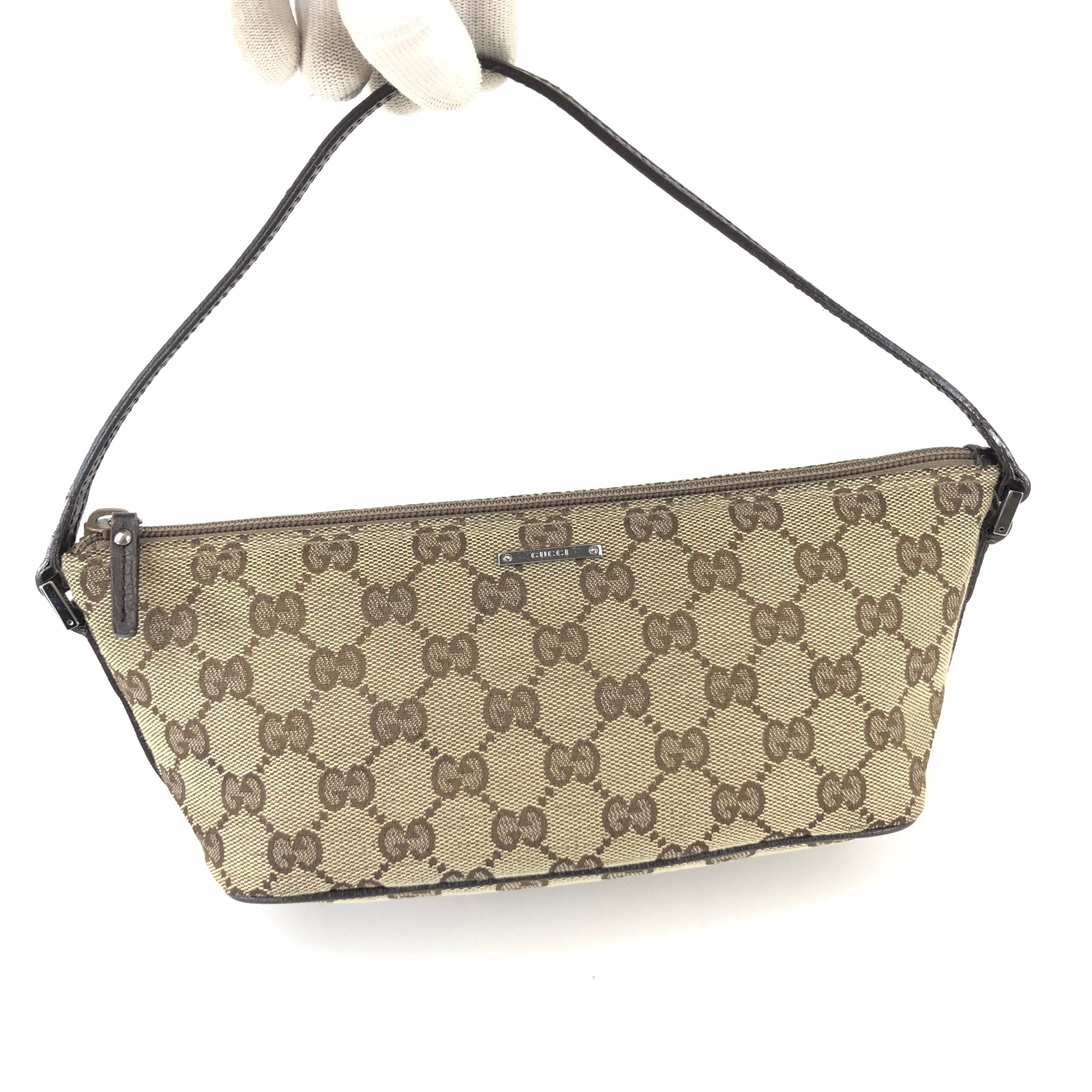 GUCCI MONOGRAM SHOULDER BAG