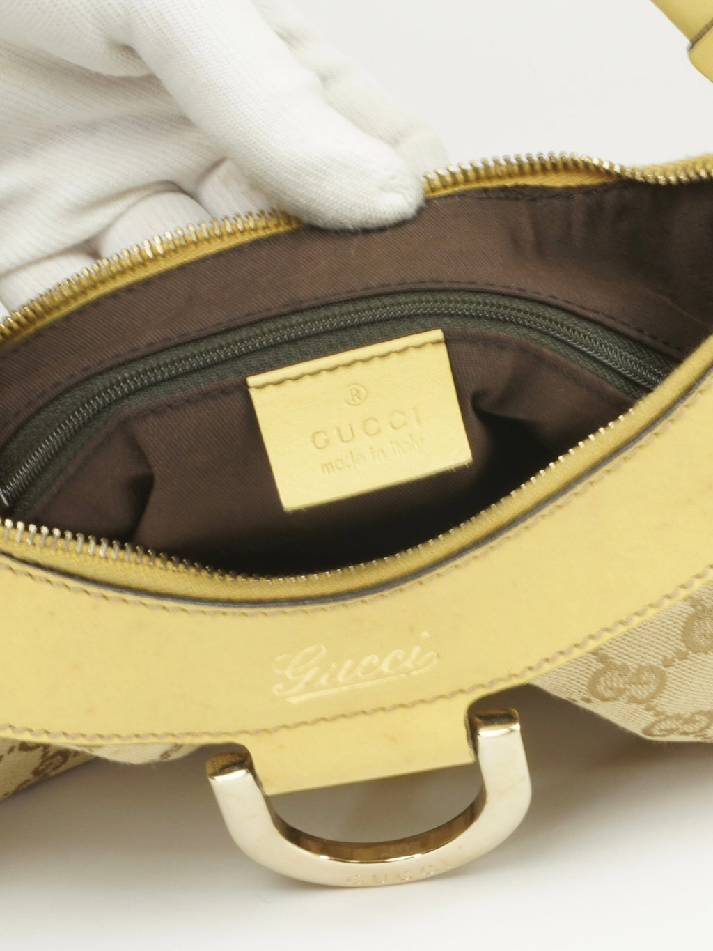 GUCCI MONOGRAM ABBEY BAG