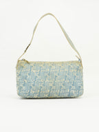 FENDI DENIM ZUCCA SHOULDER BAG