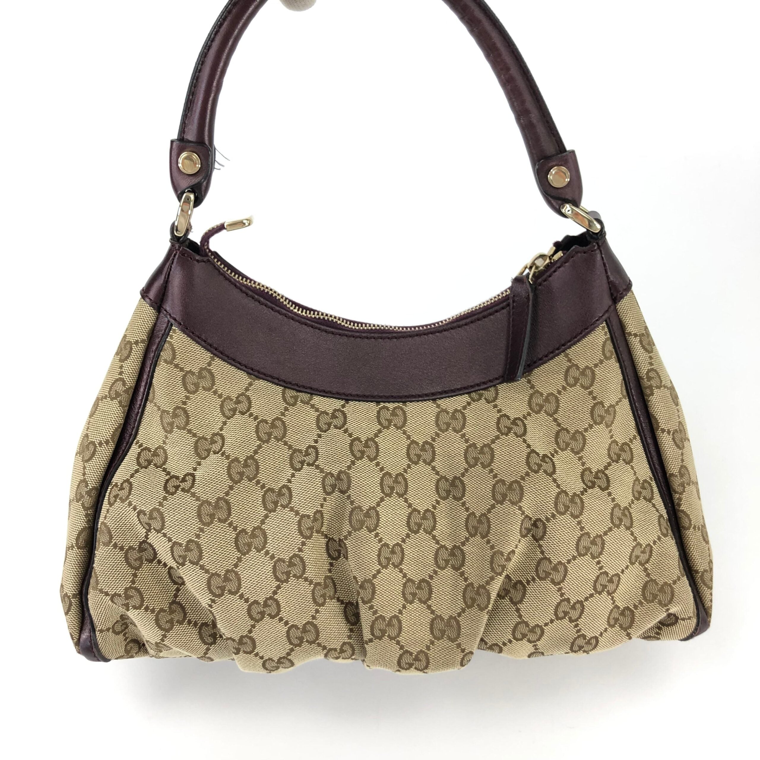 GUCCI ABBEY MONOGRAM SHOULDER BAG
