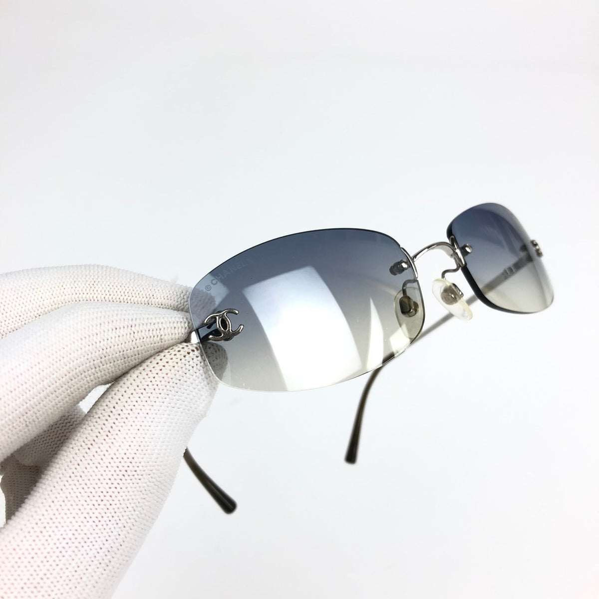 CHANEL RIMLESS SUNGLASSES