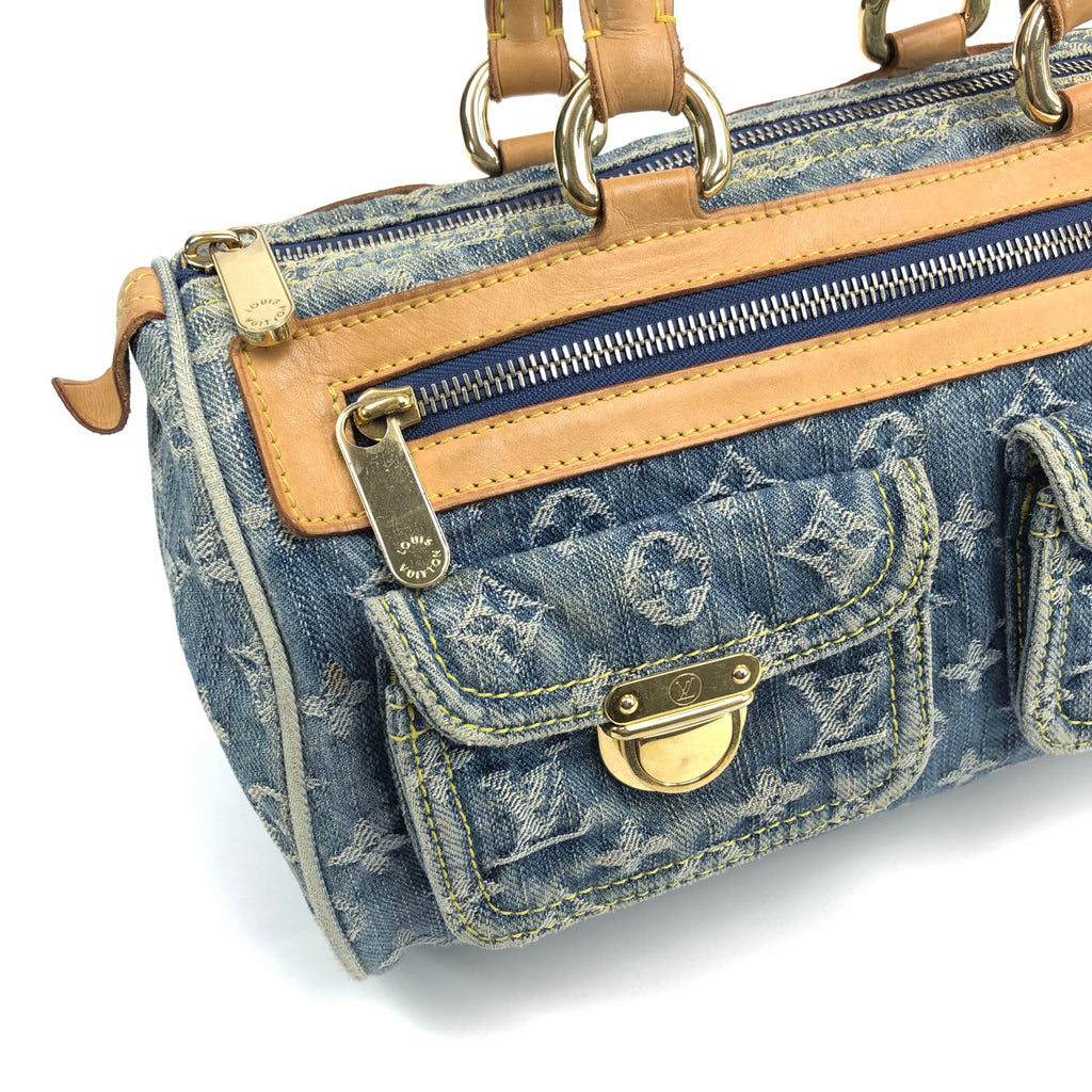 LOUIS VUITTON NEO SPEEDY DENIM BAG
