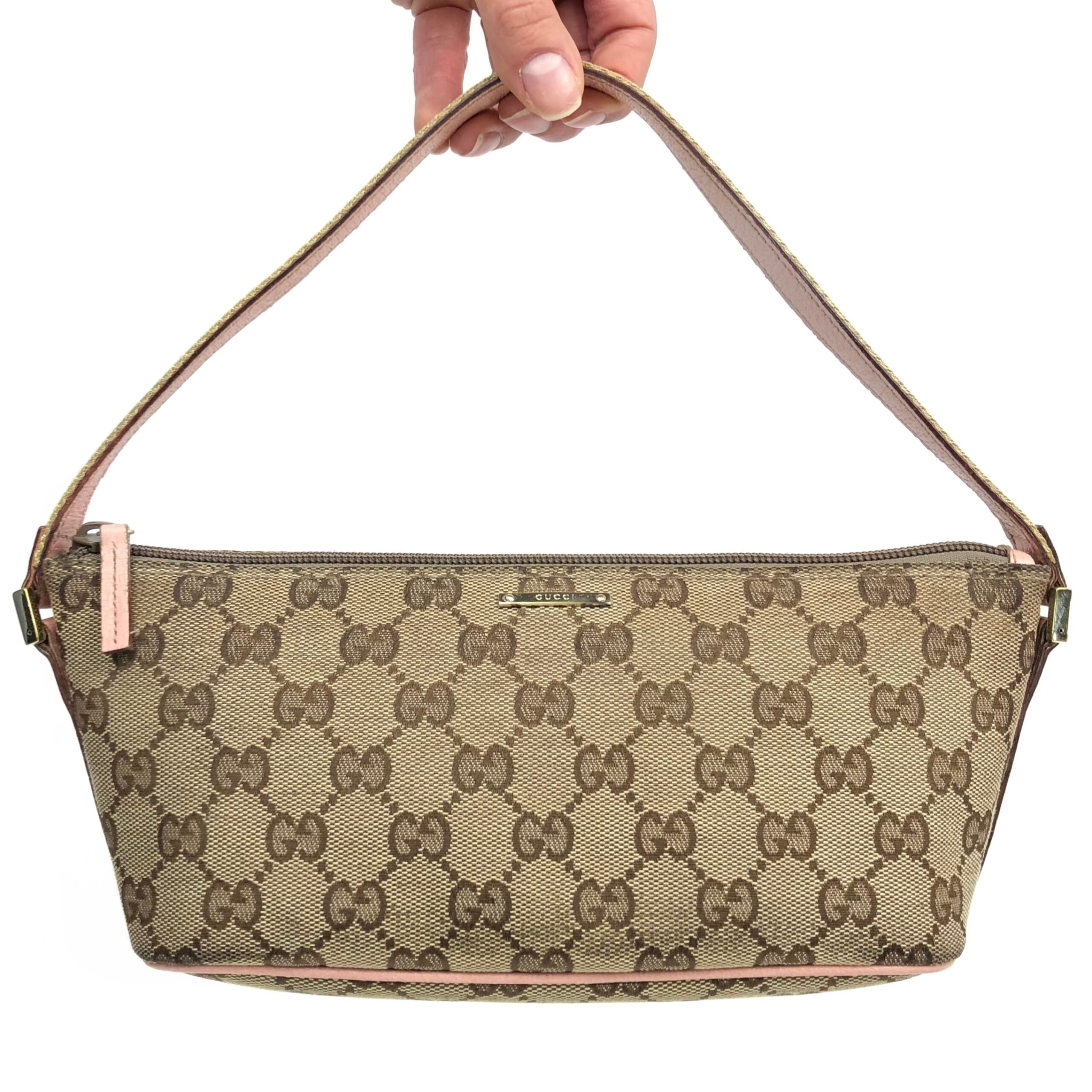 GUCCI MONOGRAM SHOULDER BAG