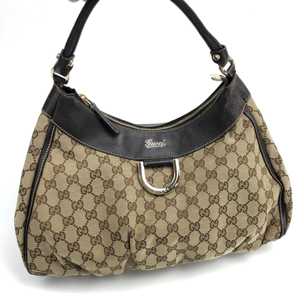GUCCI MONOGRAM ABBEY SHOULDER BAG