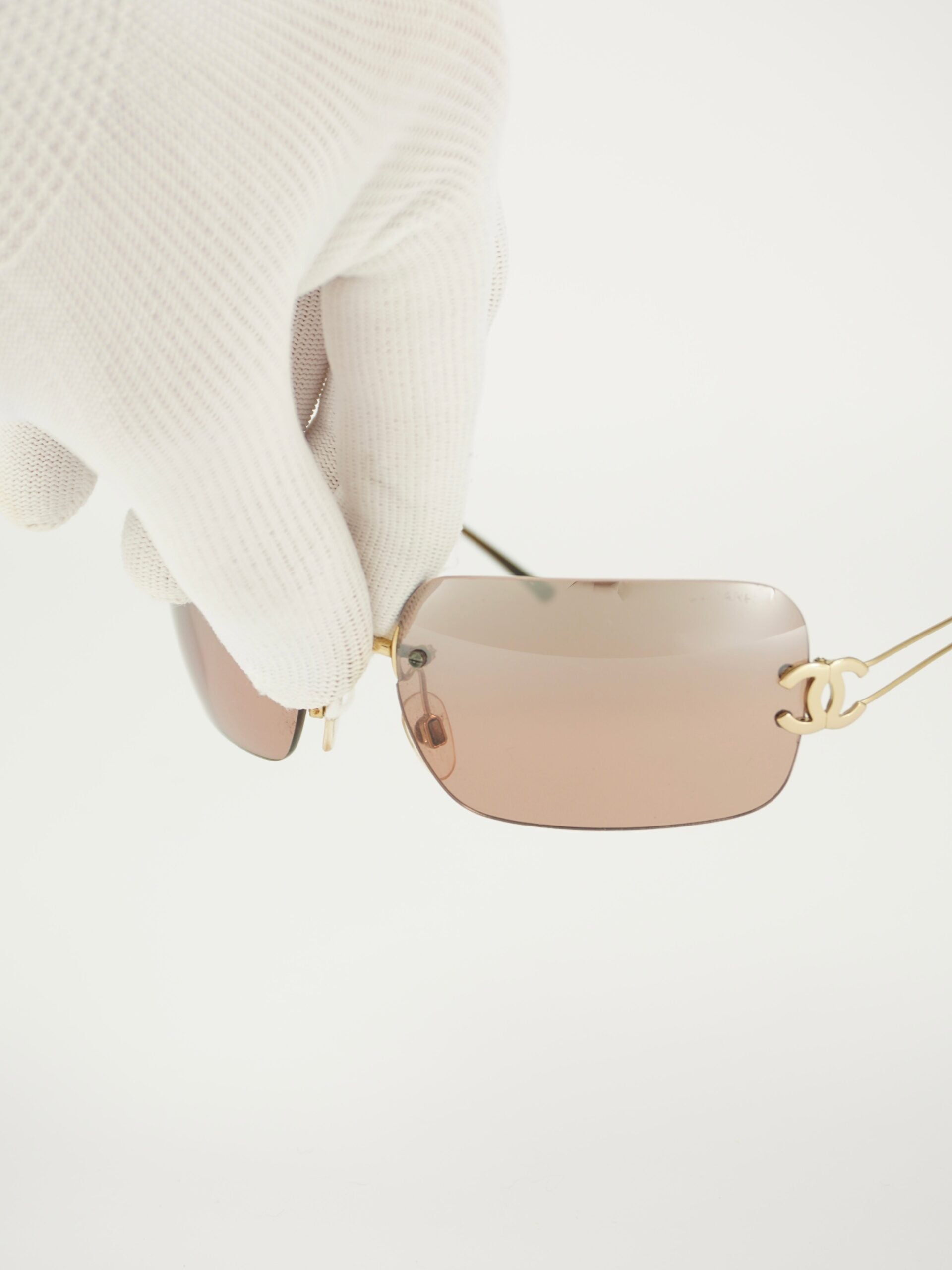 CHANEL RIMLESS SUNGLASSES